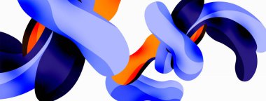 Yaratıcı geometrik duvar kağıdı. Sıçrama şekilleri kompozisyon arkaplanı. Duvar kağıdı, afiş, arkaplan veya iniş için tekno iş şablonu