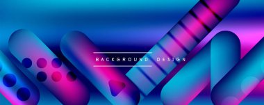 Yuvarlak şekiller ve akışkan eğimli çizgiler soyut arkaplan. Duvar kağıdı, afiş, arkaplan, broşür, katalog, kapak, broşür