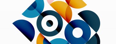 Temiz bir çember arka planı. Duvar kağıdı, pankart, arkaplan veya iniş için renkli şablon