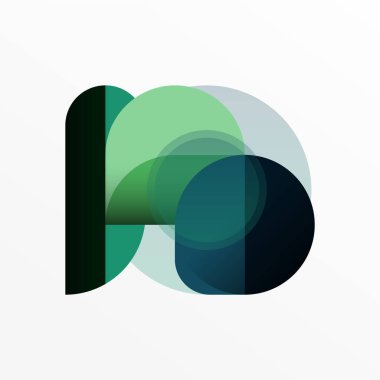 Yuvarlak üçgen çizgileri ve daireleri şekillendirir. Duvar kağıdı afişi arkaplanı veya iniş sayfası için Geometrik vektör çizimi