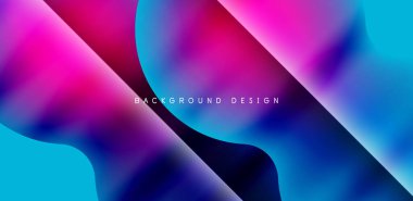 Renkli çember soyut arkaplan. Duvar kağıdı, afiş, sunum, arkaplan şablonu