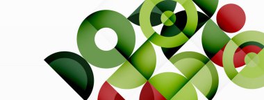 Temiz bir çember arka planı. Duvar kağıdı, pankart, arkaplan veya iniş için renkli şablon