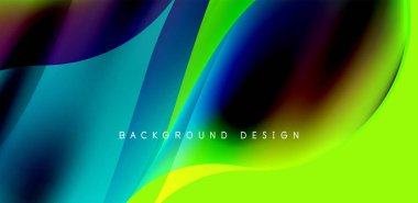 Soyut zarif akış şekilleri arka plan, akışkan gradyan renkler. Kapaklar, şablonlar, el ilanları, afişler, broşürler, afişler için şablon