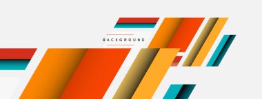 Geçmişi. Geometrik köşegen şekiller ve çizgiler soyut bileşim. Duvar kağıdı afişi veya iniş sayfası için vektör illüstrasyonu