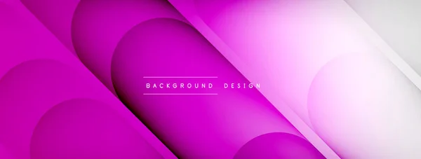 Abstract Background Geometric Composition Created Lights Shadows Technology Business Digital — Stock Vector