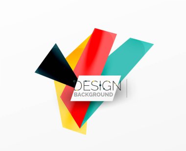 Arkaplan rengi soyut çakışan çizgiler. Duvar kağıdı afişi veya iniş sayfası için en düşük bileşim vektör ilüstrasyonuName