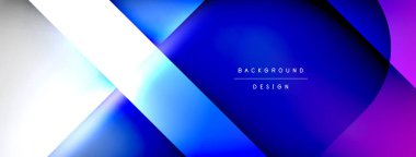 Shadow lines vector techno banner and light effects. Techno Illustration For Wallpaper, Banner, Background, Card, Book Illustration, landing page