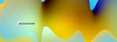 Kapaklar, şablonlar, el ilanları, pankartlar, broşürler, afişler için dinamik sıvı dalgalar soyut arkaplan