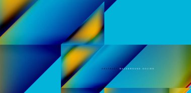 Akışkan gradyan renklerle dinamik üçgen tasarımı soyut arkaplan