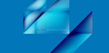 Akışkan gradyan renklerle dinamik üçgen tasarımı soyut arkaplan