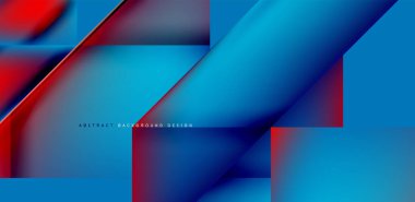 Akışkan gradyan renklerle dinamik üçgen tasarımı soyut arkaplan