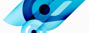 Soyut yuvarlak şekiller arka plan. Minimalist dekorasyon. Çemberleri ve halkaları olan geometrik arkaplan