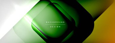 Vector abstract line background with glowing effects and shadows. Vector Illustration For Wallpaper, Banner, Background, Card, Book Illustration, landing page
