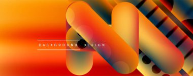 Tekno yuvarlak şekiller, parlak elementlerle soyut arkaplan çizgileri. Duvar Kağıdı, Sancak, Arkaplan, Kart, Kitap İllüstrasyonu, İniş Sayfası