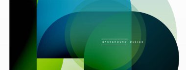 Geometrik asgari duvar kağıdı. Geometrik şekiller. Duvar kağıdı afişi veya iniş sayfası için vektör illüstrasyonu