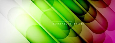 Soyut arkaplan - geometrik bileşim ışık ve gölgelerle oluşturuldu. Teknoloji veya iş dijital şablonu