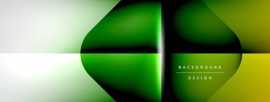 Vector abstract line background with glowing effects and shadows. Vector Illustration For Wallpaper, Banner, Background, Card, Book Illustration, landing page