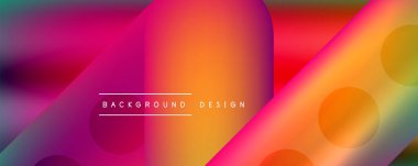 Yuvarlak şekiller ve akışkan eğimli çizgiler soyut arkaplan. Duvar kağıdı, afiş, arkaplan, broşür, katalog, kapak, broşür