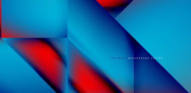 Akışkan gradyan renklerle dinamik üçgen tasarımı soyut arkaplan