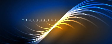 Işık demetleri, neon hatları soyut arkaplan. Duvar Kağıdı, Sancak, Arkaplan, Kart, Kitap İllüstrasyonu, İniş Sayfası