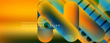 Tekno yuvarlak şekiller, parlak elementlerle soyut arkaplan çizgileri. Duvar Kağıdı, Sancak, Arkaplan, Kart, Kitap İllüstrasyonu, İniş Sayfası