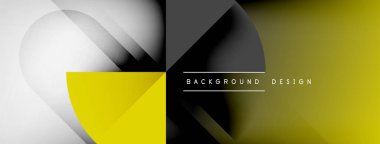 Soyut vektör arkaplanı. Gölge çizgileri ve ışık yuvarlak elementler ve daireler şeklinde. Duvar Kağıdı, Sancak, Arkaplan, Kart, Kitap İllüstrasyonu, İniş Sayfası