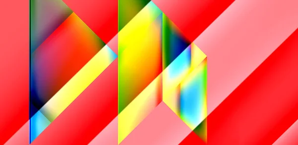 Líneas Dinámicas Brillantes Fondo Abstracto Rayas Con Colores Fluidos Gradientes — Vector de stock