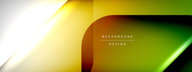 Vector abstract line background with glowing effects and shadows. Vector Illustration For Wallpaper, Banner, Background, Card, Book Illustration, landing page