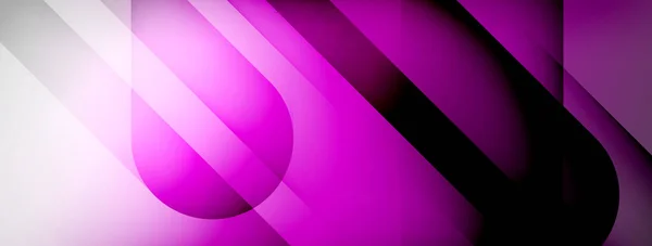 抽象的なベクトル背景 丸い要素と円の組成を持つ影のラインとライト ベクトルイラスト壁紙 バナー カード ブックイラスト ランディングページ — ストックベクタ