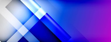 Abstract lines geometric techno background layout