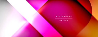 Vector abstract line background with glowing effects and shadows. Vector Illustration For Wallpaper, Banner, Background, Card, Book Illustration, landing page