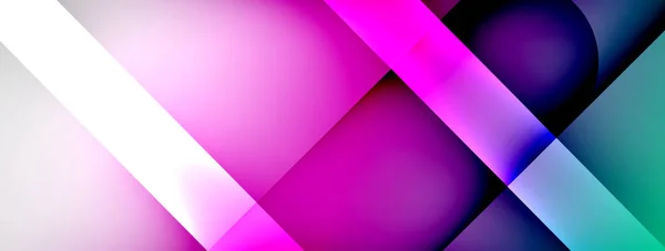 Abstract Background Geometric Composition Created Lights Shadows Technology Business Digital — Archivo Imágenes Vectoriales