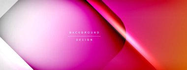 Vector abstract line background with glowing effects and shadows. Vector Illustration For Wallpaper, Banner, Background, Card, Book Illustration, landing page