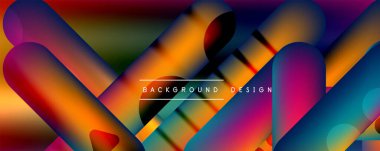 Tekno yuvarlak şekiller, parlak elementlerle soyut arkaplan çizgileri. Duvar Kağıdı, Sancak, Arkaplan, Kart, Kitap İllüstrasyonu, İniş Sayfası