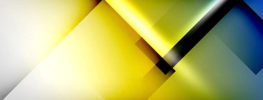 Abstract lines geometric techno background layout
