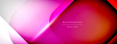 Vector abstract line background with glowing effects and shadows. Vector Illustration For Wallpaper, Banner, Background, Card, Book Illustration, landing page