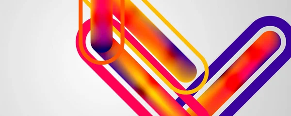 Minimalist Straight Line Abstract Background Vector Illustration Wallpaper Banner Background — Image vectorielle