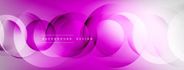 Çizgileri, daireleri olan hafif geometrik arkaplan