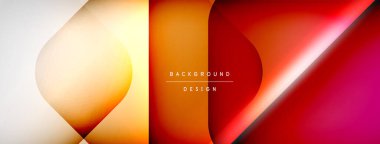 Vector abstract line background with glowing effects and shadows. Vector Illustration For Wallpaper, Banner, Background, Card, Book Illustration, landing page