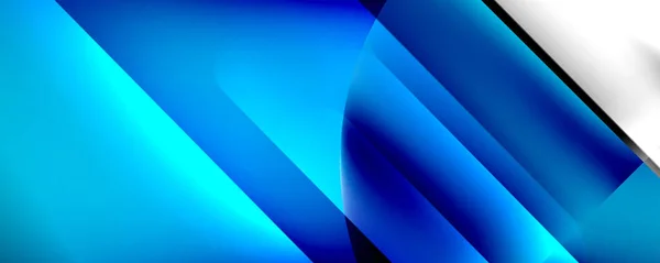 トレンドシンプルな流体色グラデーションの抽象的な背景とダイナミックライン効果 ベクトルイラスト壁紙 バナー カード ブックイラスト ランディングページ — ストックベクタ