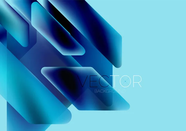 Tech Minimal Geometric Wallpaper Creative Abstract Background Vector Illustration Wallpaper – Stock-vektor
