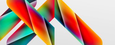 Triangle fluid color gradient abstract background. Vector Illustration For Wallpaper, Banner, Background, Card, Book Illustration, landing page