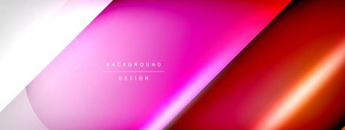 Vector abstract line background with glowing effects and shadows. Vector Illustration For Wallpaper, Banner, Background, Card, Book Illustration, landing page