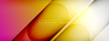 Soyut arkaplan - geometrik bileşim ışık ve gölgelerle oluşturuldu. Teknoloji veya iş dijital şablonu