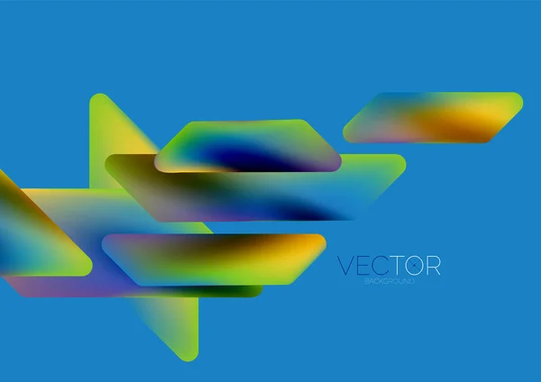 Tech Minimal Geometric Wallpaper Creative Abstract Background Vector Illustration Wallpaper — Image vectorielle