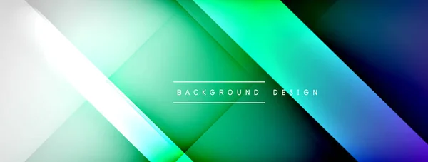 Abstract Vector Background Shadow Lines Lights Elements Circles Composition Vector — Stockvektor
