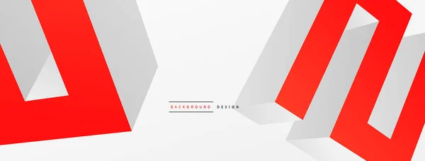 Abstract Line Background Trendy Techno Business Template Wallpaper Banner Background — Vettoriale Stock