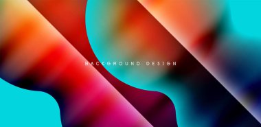 Colorful bubble abstract background with shadow effects. Minimalist geometric vector Illustration For Wallpaper, Banner, Background, Card, Book Illustration, landing page