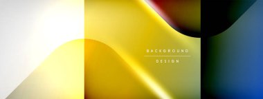 Shadow lines vector techno banner and light effects. Techno Illustration For Wallpaper, Banner, Background, Card, Book Illustration, landing page