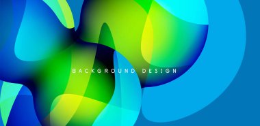 Bright abstract background glossy shiny circle and sphere composition. Minimalist geometric vector Illustration For Wallpaper, Banner, Background, Card